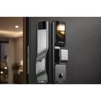 Cata Ct-4040 Akıllı Kameralı Çelik Kapı Kilidi - 3D Yüz Tanıma, Parmak İzi Ve Hd Ekranlı