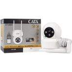 Cata CT-4051 Akıllı Dış Mekan 360° WiFi Güvenlik Kamerası 3MP Full HD Gece Görüşlü Ses ve Hareket Algılamalı Tuya Smart Life Destekli IP Kamera - Beyaz