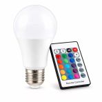 Cata Ct-4058 9W Rgb-W Led Ampul Uzaktan Kumandalı 64 Renk E27 Duy Renk Değiştiren Led Ampul 7 Metre Algılama Mesafeli Vitrin