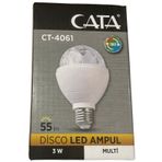 Cata CT-4061 Disco Led Ampul RGB 3W E27 Duylu (8 Adet)