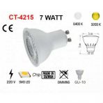 Cata Ct - 4215 - Gg 7 W Gu10 Led Ampul