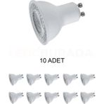 Cata CT-4215 LED Ampul GU10 Duy Günışığı (Sarı) 7W - 10 Adet - RGB