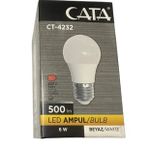 Cata Ct-4232 6W 6400K (Beyaz Isik) E27 Duylu Led Ampul (2 Adet)