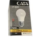 Cata Ct-4232 6W 6400K (Beyaz Isik) E27 Duylu Led Ampul (8 Adet)