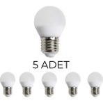 Cata CT-4232 LED Ampul Günışığı 6W E27 Duy - 5’li Paket - Gün Işığı