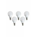 Cata Ct-4233 6W Led Ampul E14 6400K Soğuk Beyaz 5’Li Set Enerji Tasarruflu Uzun Ömürlü