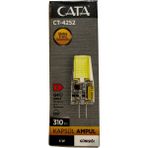 Cata CT-4252 4W 12V 3200K (Günışığı) G4 Duylu Kapsül Ampul - Gün Işığı