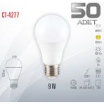 Cata CT-4277 9W LED Ampul E-27 Duy Tipi Beyaz Işık Renkli 10-20 Watt Aralığında Ampul - 10 - 20 W