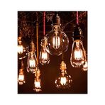 Cata Ct 4286 Rustik 6w G95 Glop Led Ampul Vintage Uzun Filament Amber E 27