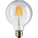 Cata CT-4354 6W/3200K Edison G95 Glop Uzun Flament LED Ampul (GÜNIŞIĞI-12ADET) Cata