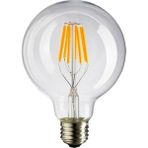 Cata CT-4354 6W/6400K Edison G95 Glop Uzun Filament LED Ampul (Beyaz) Cata - 1 - 10 W