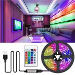 Cata Ct-4566 Rgb Tv Arkası Led Şerit Set 3 Metre Usb Girişli Uzaktan Kumandalı Ambiyans Aydınlatma Vitrin
