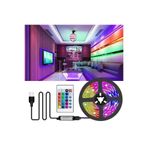 Cata CT-4566 RGB TV Arkası LED Şerit Set 3 Metre USB Girişli Uzaktan Kumandalı Ambiyans Aydınlatma