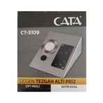Cata Ct - 5109g 1 W Ledli Çift Prizli Gün Işığı Üçgen Spot