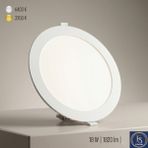 Cata CT-5169 18W Sıva Altı Gömme Slim Ince LED Panel Spot Armatür Beyaz Işık 6400K Beyaz Alüminyum Kasa - 4'lü Paket