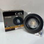 Cata CT-5200 7 W Sıva Altı LED Spot Armatür Siyah Gövde Gunışığı Işık 4 Adet - Sarı
