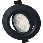 Cata Ct 5200 Lal Siyah Kasa 7W Sıva Altı Led Spot Gün Işığı 3200K Vitrin
