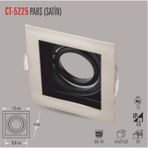Cata CT-5225 Pars Kare Ampul Dahil Spot