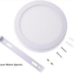 Cata CT-5233G 18w Sıva Üstü Yuvarlak Beyaz Kasa Günışığı Led Panel