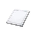 Cata Ct-5234 18W Panel Led Armatür Beyaz Kare Sıva Üstü Metal Kasa Beyaz Işık 6400K