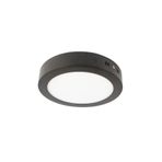 Cata CT-5235 18W Panel LED Armatür Siyah Yulvarlak Sıva Üstü Metal Kasa Sıcak Beyaz 3200K