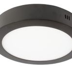 Cata Ct-5235G Yuvarlak Sıva Üstü Siyah Kasa Günışığı 18w Led Panel