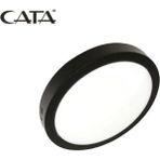 Cata CT-5238 30W Panel LED Armatür Siyah Yulvarlak Sıva Üstü Metal Kasa Beyaz Işık 6400K - 6500K - Beyaz