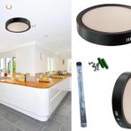 Cata CT-5238 30W/6400K Sıva Üstü Siyah Kasa Beyaz Led Armatür
