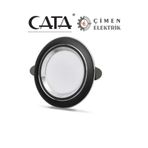 Cata Ct 5258 Siyah Kasa Zepra Led Spot 6W 3 Renkli ( 15 Adet)