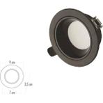 Cata CT-5261 8 Watt Başak Siyah Kasa Cob LED Spot 3 Renk