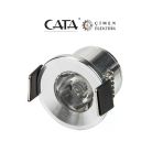 Cata Ct 5270 Yıldız 1.5W Sıva Altı Led Spot Satin Kasa Beyaz Işık 6400K Teşhir Vitrin
