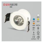 Cata CT-5270G 1.5W 3200K Günışığı Power Ledli Yıldız Spot Armatür
