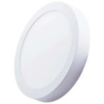 Cata CT-5271 25W Panel LED Armatür Beyaz Yuvarlak Sıva Üstü Metal Kasa Beyaz Işık 6400K - 6400K - Beyaz