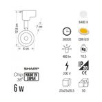 Cata CT-5314 6 Watt Eris Ledli Ray Armatür