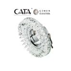 Cata Ct 6569 Menekşe Kristal Cam Spot Kasası Vitrin