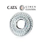 Cata Ct 6583 Hanımeli LED Çerçeveli Günışığı Kristal Cam Spot Kasa - Priz ve Anahtar Için Uyumlu Çerçeve