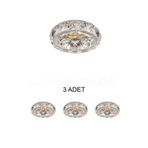 Cata CT-6584 Berfin Cam Spot Kasası - 3’lü Paket (DUY VE AMPUL DAHİL DEĞİLDİR)