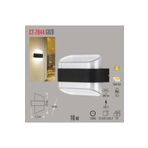 Cata CT-7044 3200K Günışığı 10W Siyah Gozo Bahçe Apliği