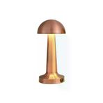 Cata CT-8430 Lizbon 3 Renk Şarjlı Bronz Masa Lambası