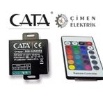 Cata Ct 9147 18A - 216W Rgb Led Kumandasi