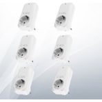 Cata CT-9186 6 Adet Akım Korumalı Tekli Topraklı Priz
