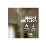 Cata CT-9451 Pilli Duman Dedektörü Kablosuz Yangın Alarm Sensörü