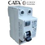 Cata Ct 9649 2x25a 300ma 6ka Monofaze Kaçak Akım Rölesi