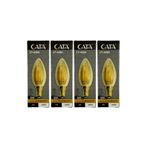 Cata CT‑4280 4W E14 Amber Rustik LED Buji Ampül 4 Adet