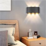 Cata CT8011 Siyah 12W Günışığı Haiti Aplik
