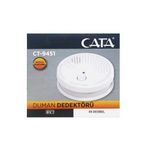 Cata Duman Dedektörü Ct-9451- Pil hariçtir
