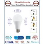 Cata Harekete Duyarlı Sensörlü Led Ampül 12 Watt - Beyaz 1 Ad