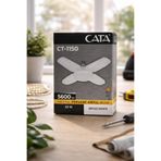 Cata Kristal Pervane Ampul Güçlendirilmiş Işık Pervane Bulb 6500K Beyaz Işık Ct-1150
