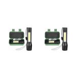 Cata Polis El Feneri Flaşörlü Ct-8024 2Li Paket