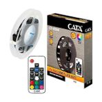 Cata RGB LED Şerit 3mt Uzaktan Kumandalı Esnek Tasarım Renkli Aydınlatma